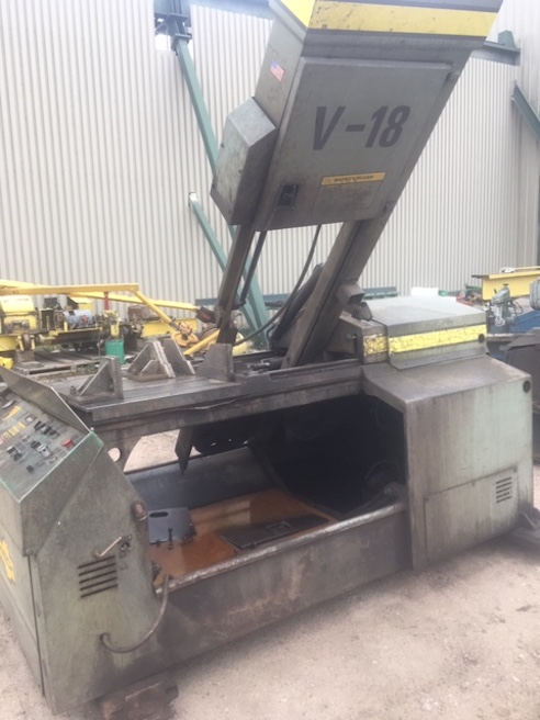 Used Hyd-Mech V-18 Vertical Tilt Band Saw